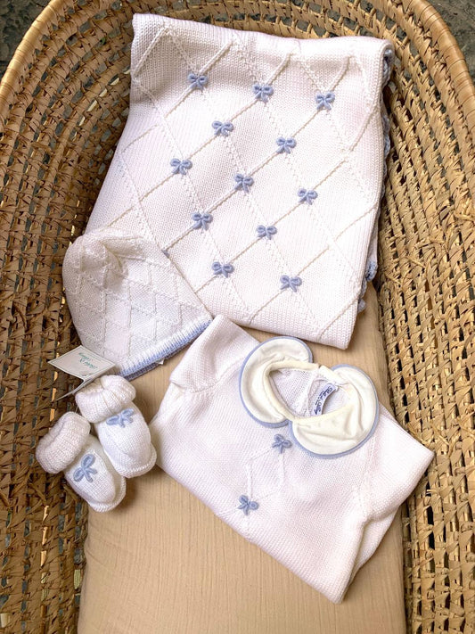 Coordinato NIDO D'AMORE CELESTE