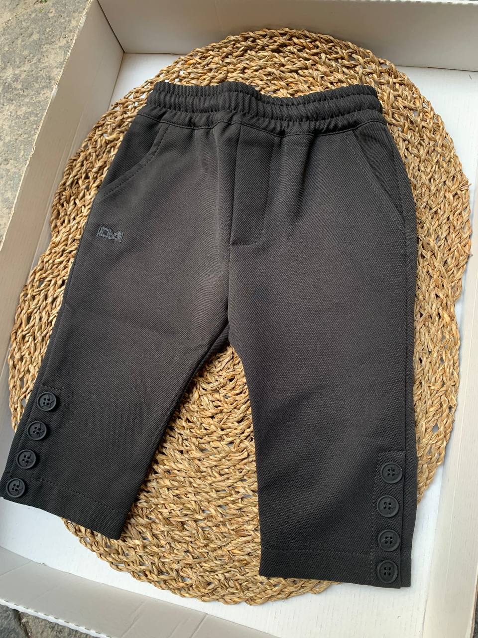 Pantalone NERO DANIELE ALESSANDRINI