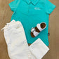 Completo Pantalone e POLO SMERALDO