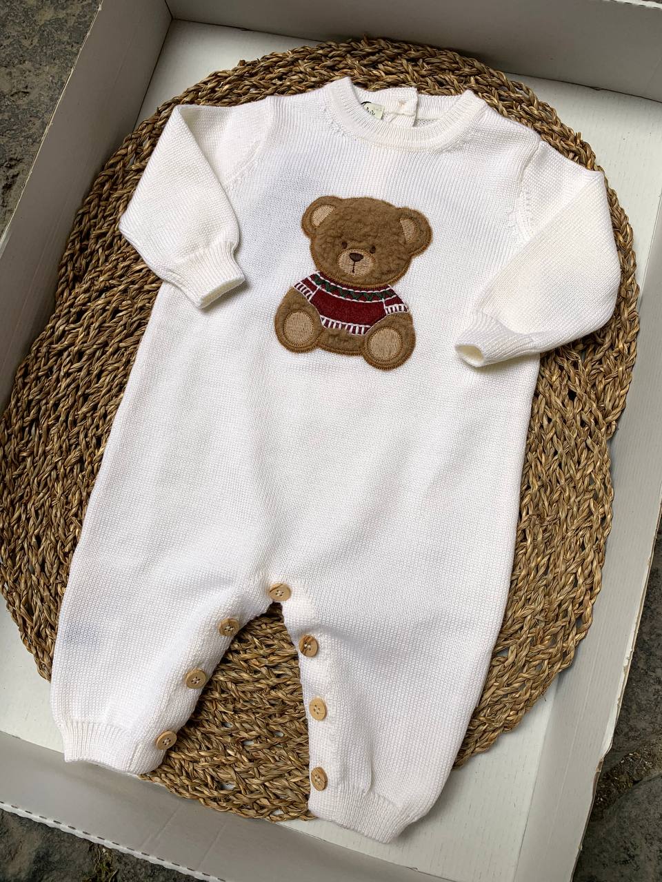 Tutina TEDDY ECRÙ NANNAFRUFRÙ