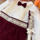 Abito Battesimale "Principe BORDEAUX"