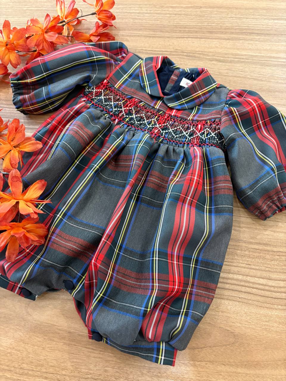 Pagliaccetto SCOZZESE PUNTO SMOCK MERCADANTE
