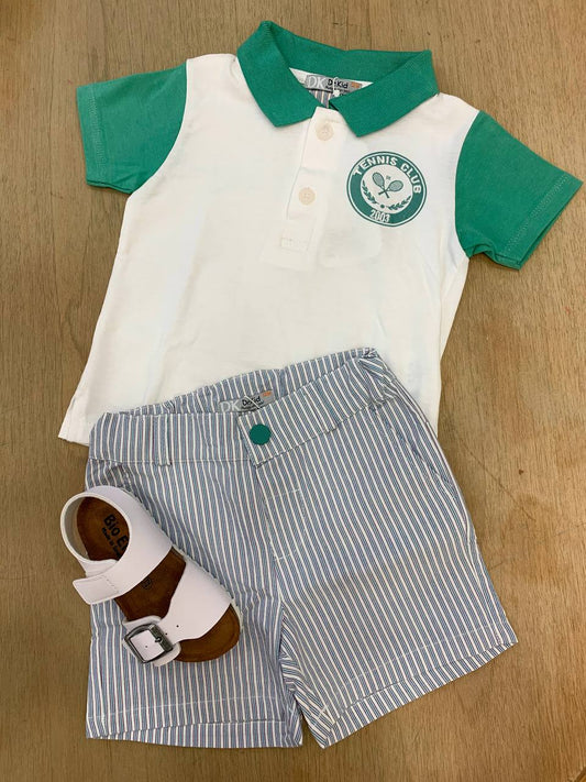 Completo Bermuda e Polo TENNIS