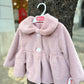 Cappottino ECO-PELLICCIA ROSA DEL SUR