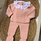 Tutina spezzata TRECCIA ROSA SARDON