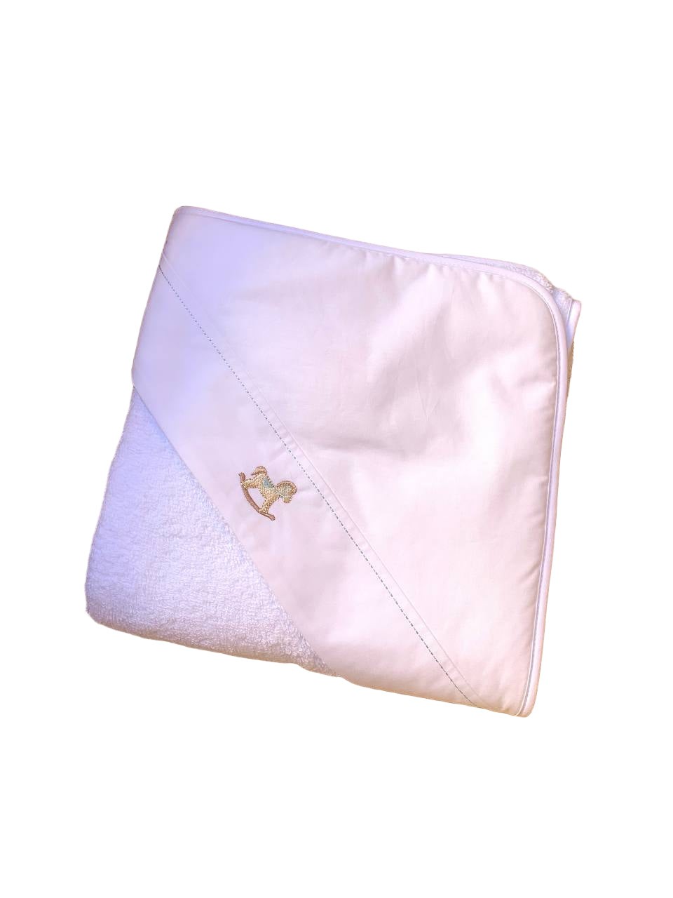 Accappatoio CAVALLO A DONDOLO CELESTE BABY GI