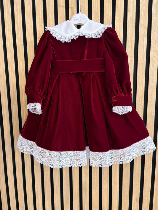 Abito BORDEAUX PIZZO GUGU GAGA
