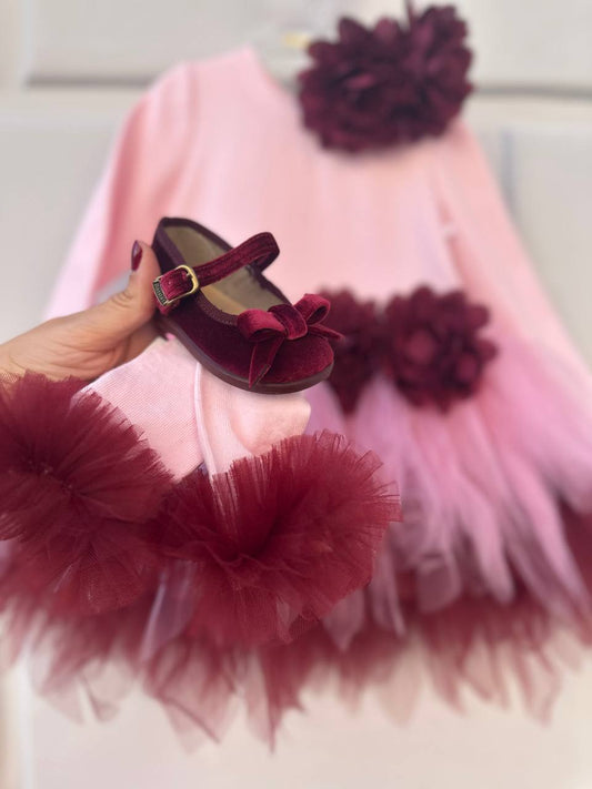 Calzini ROSA TULLE BORDEAUX DAGA