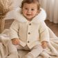 Cardigan IN ECO-PELLICCIA PANNA PAZ RODRIGUEZ