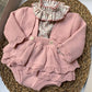 Completo FIORELLINI ROSA ANTICO BABY FASHION