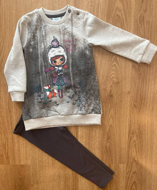 Felpa e leggings