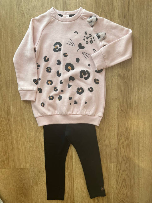 Completo felpa e leggings