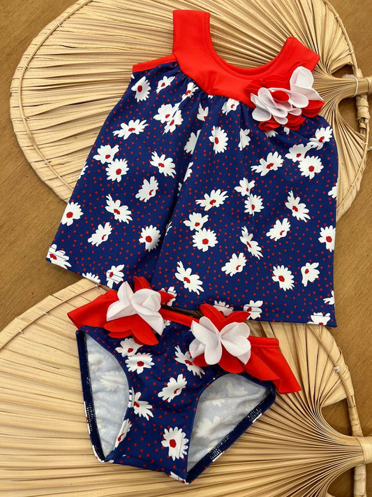 Costume con vestitino bimba