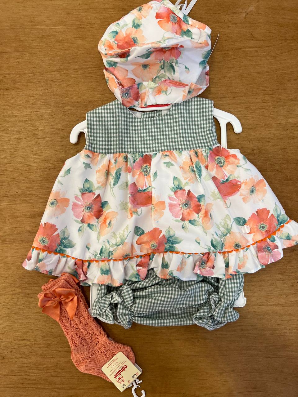 Completo bimba floreale