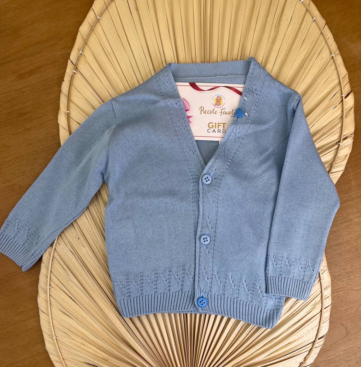 Cardigan coprispalle lungo in filo