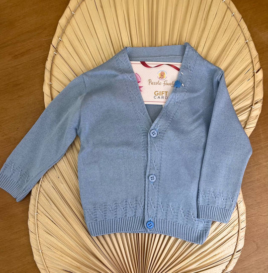 Cardigan coprispalle lungo in filo