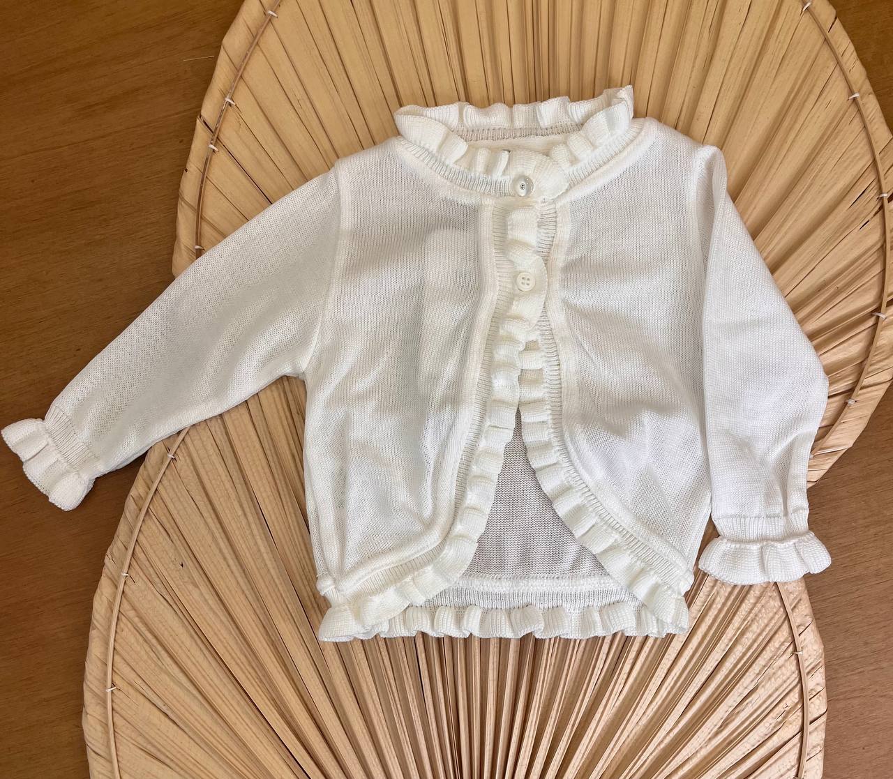 Cardigan coprispalle lungo per bimba